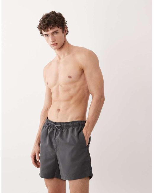 Jack & Jones Pink Mid Length Swim Shorts for men
