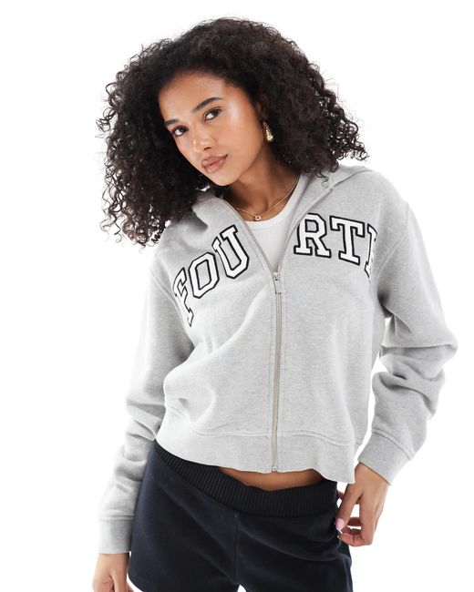 4th & Reckless Gray – kapuzenjacke