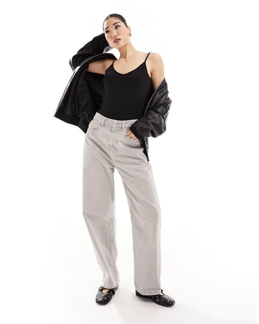 Vero Moda White Longline Soft Cami Top