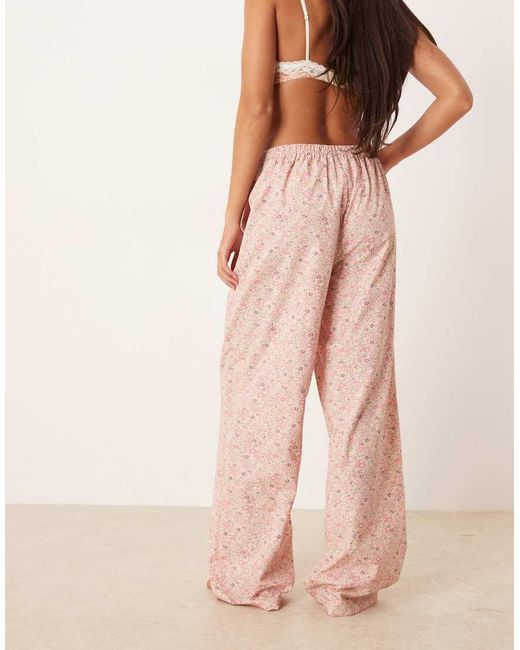 ASOS Pink Georgie Mix & Match Woven Trouser