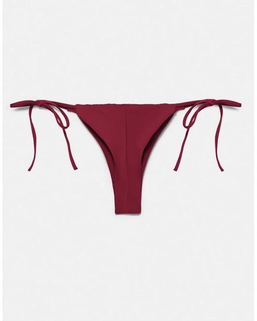 Pull&Bear Blue Balconette Bikini Top