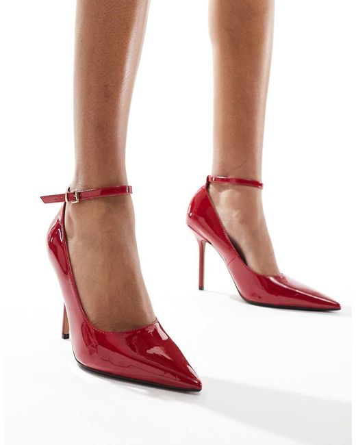 River Island Red Court Heel