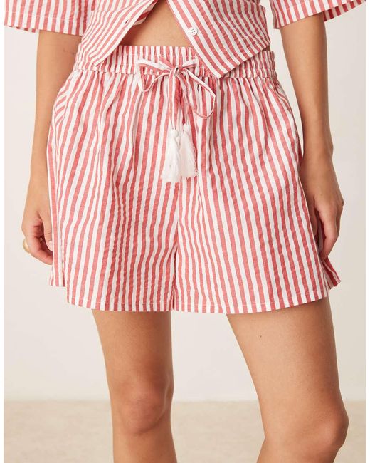 Aray Pink Beach Short Co-ord