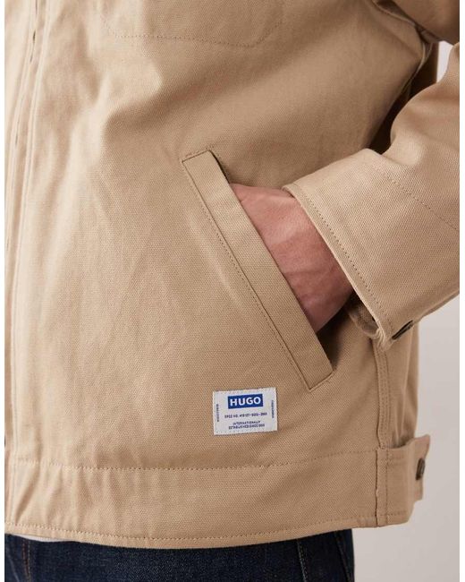 HUGO Natural Coach Jacket for men