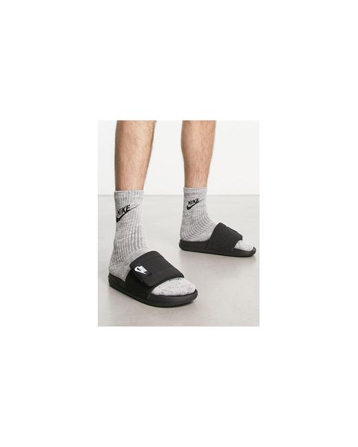 Nike Offcourt - Slippers in het Black voor heren
