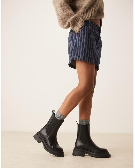 Wide Fit di ASOS in Black
