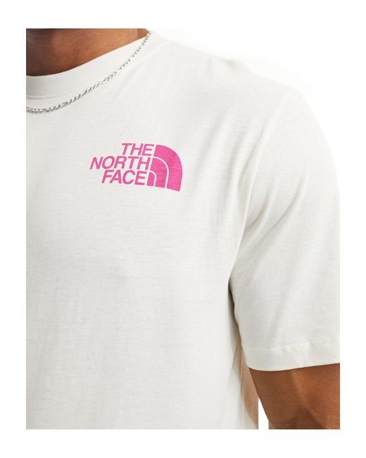 The North Face White Brand Proud T-shirt for men