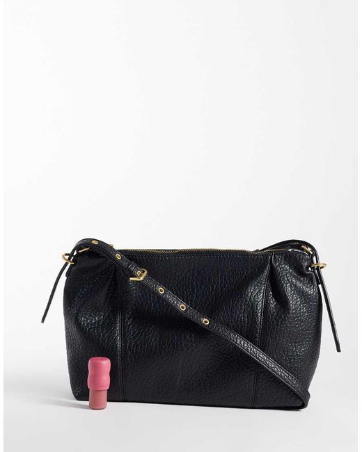 Borsa A Tracolla Con Borchie Nera di Mango in Black