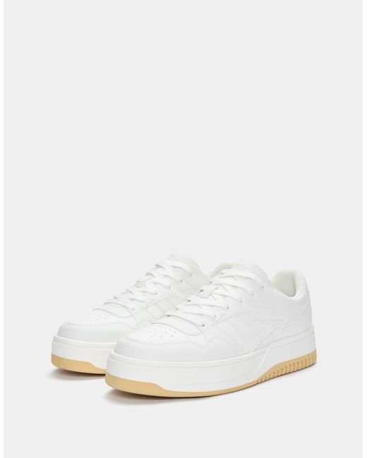 Baskets chunky Pull&Bear pour homme en coloris White