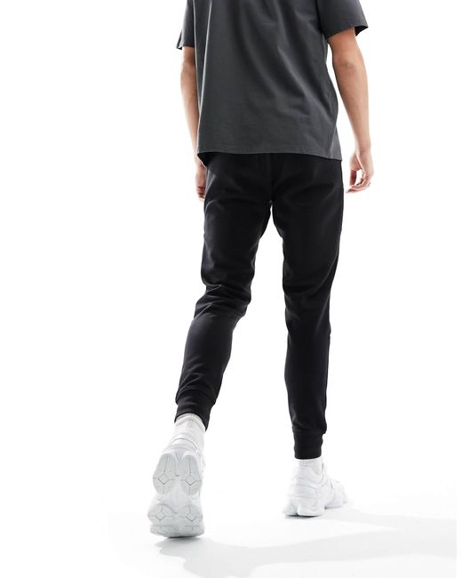 Jack & Jones Black Tech jogger for men