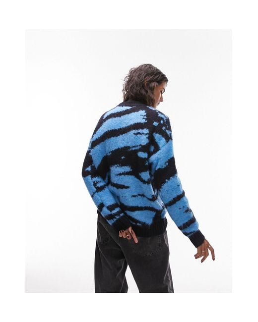 Topshop hotsell blue sweater