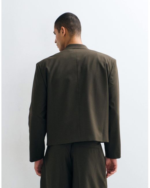 ASOS Black Boxy Suit Jacket for men