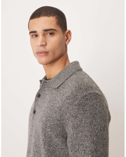 Calvin Klein – strickpullover in Gray für Herren
