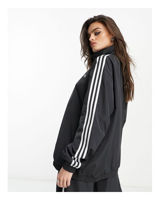 Adidas Originals 'gothcore' - Oversized Jack Met 3-stripes in het Gray