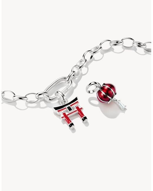 Thomas Sabo Red Charm Pendant Torii Connect