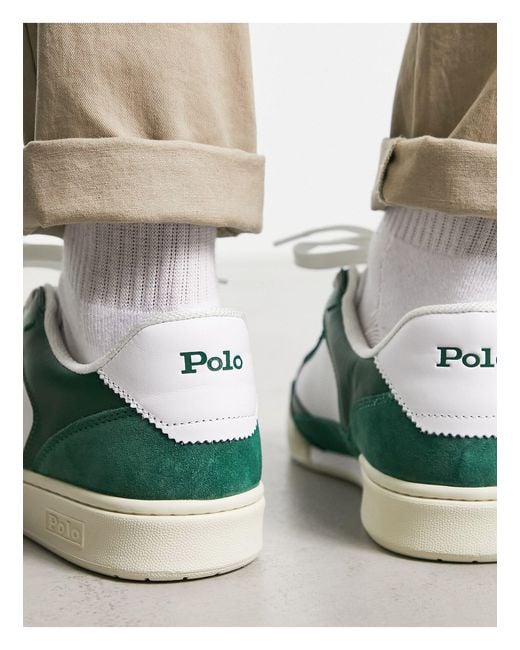 Polo ralph lauren sale court 1 lux sneaker