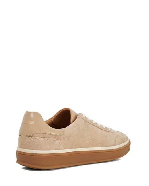 Dune Brown Wide Fit Tony Trainers for men