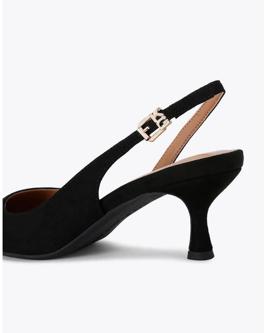 KG by Kurt Geiger White Aria Low2 Heeled Shoes