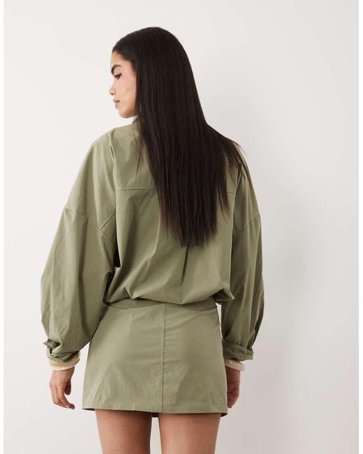 ASOS Green Co-Ord Mini Skirt