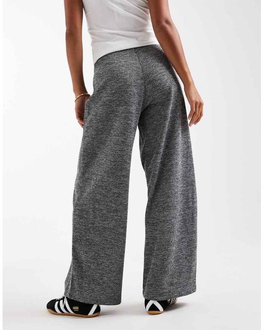 Vero Moda Losse Broek Met Elastische Taille in het Black
