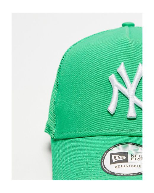 Cappellino degli new york yankees con retro di KTZ in Green