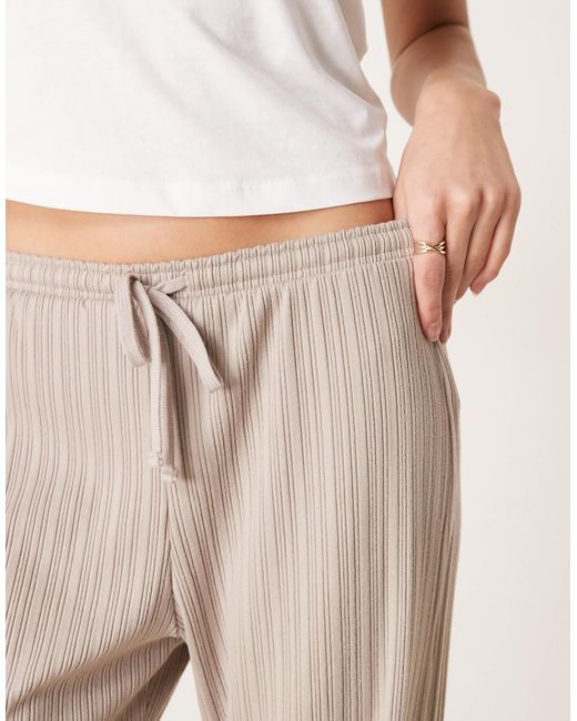 Pantalon Abercrombie & Fitch en coloris Natural