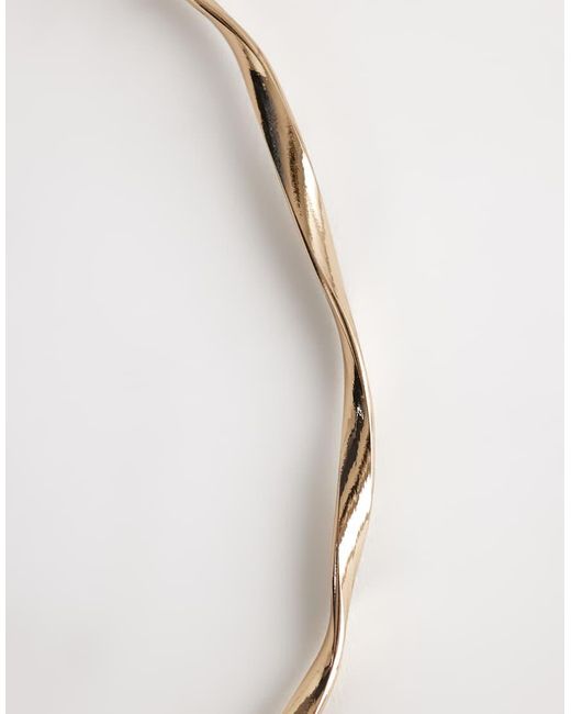 ASOS White Twisted Torque Choker