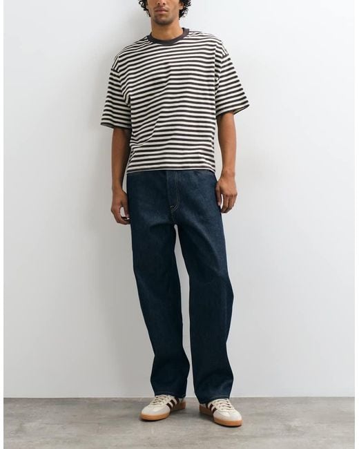 Abercrombie & Fitch Blue Relaxed Fit Jeans for men