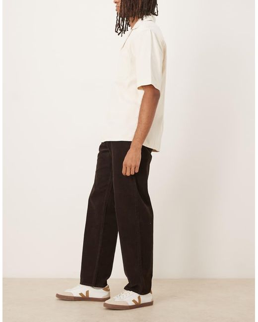 ARKET Natural Relaxed Fit Corduroy Five Pocket Pants for men