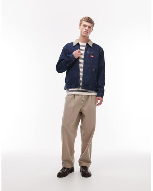 Dickies Blue Denim Painter Jacket for men