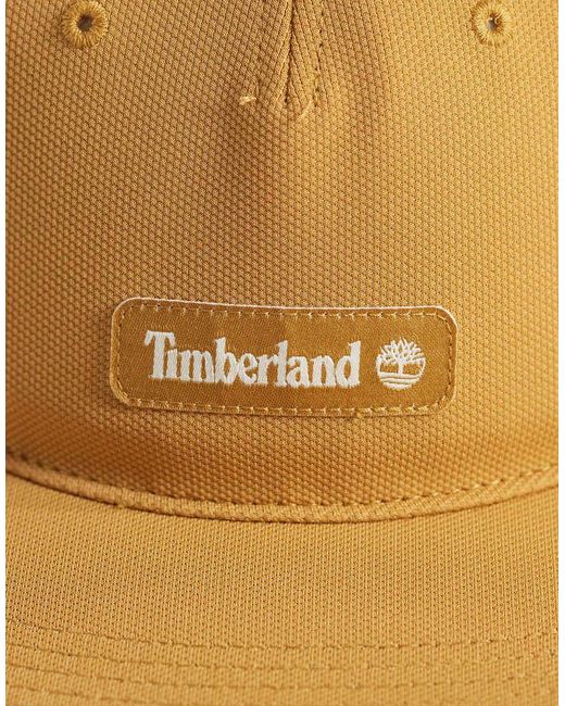 Timberland Natural Mesh Baseball Cap With Foam Brim for men