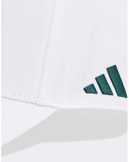 Adidas Originals White Real Madrid Baseball Cap