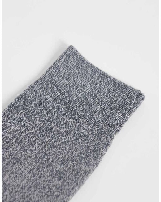 Jack & Jones Blue 2 Pack Crew Socks for men