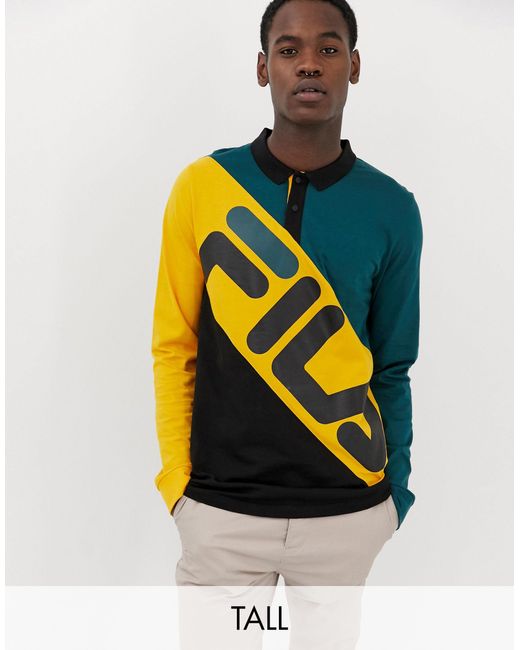 fila polo black
