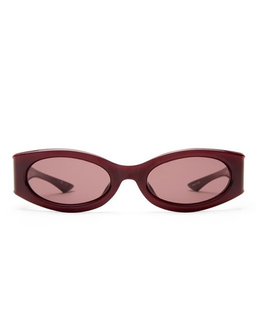Le Specs Brown Glaciem Slim Sunglasses