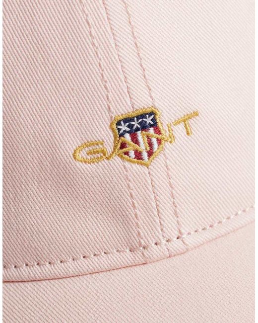 Cappello Con Visiera di Gant in Pink