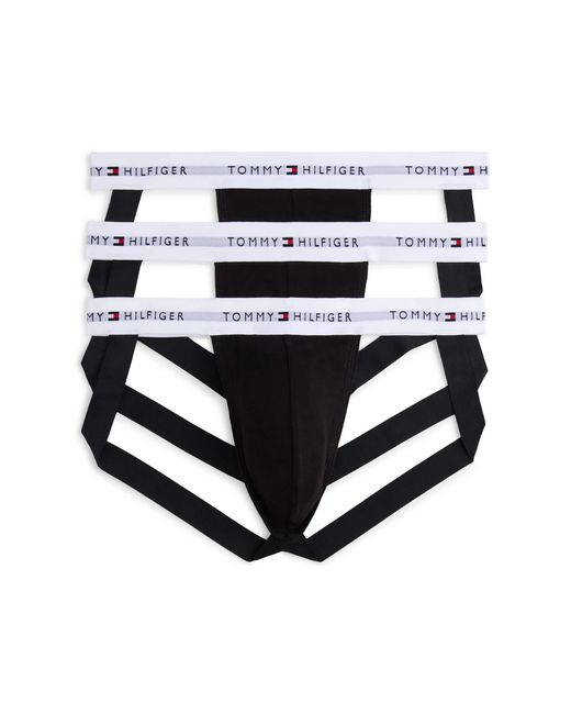 Tommy Hilfiger 3Er-Pack Signature Jockstraps Mit Logos in White für Herren