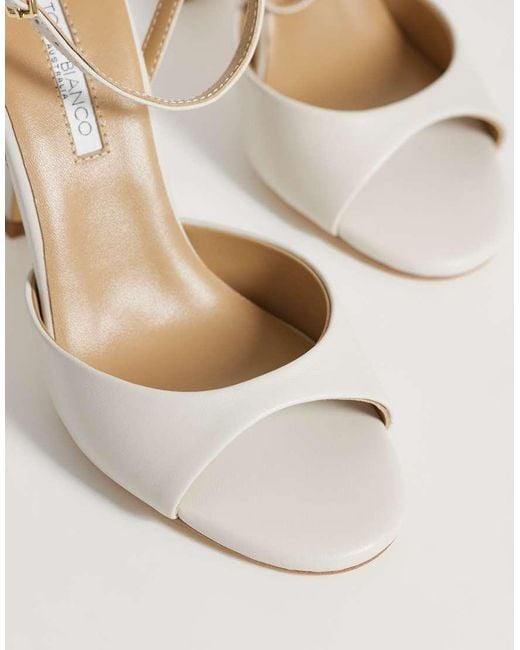 Tony Bianco White Violet Heeled Sandals