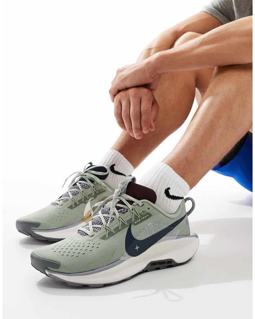 Nike – reactx pegasus trail 5 – sneaker in White für Herren