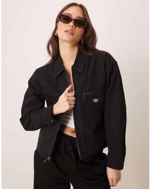Dickies Black Duck Canvas Jacket