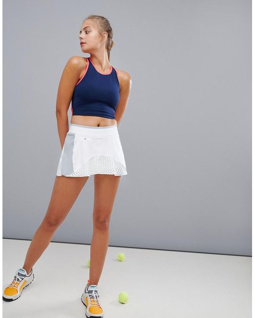 adidas Tulle Stella Mccartney Tennis Skirt In White | Lyst