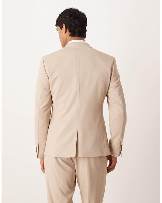 ASOS Natural Skinny Suit Jacket for men