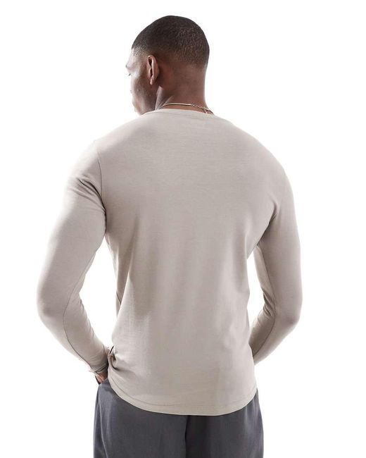 ASOS Essentials in het Gray voor heren