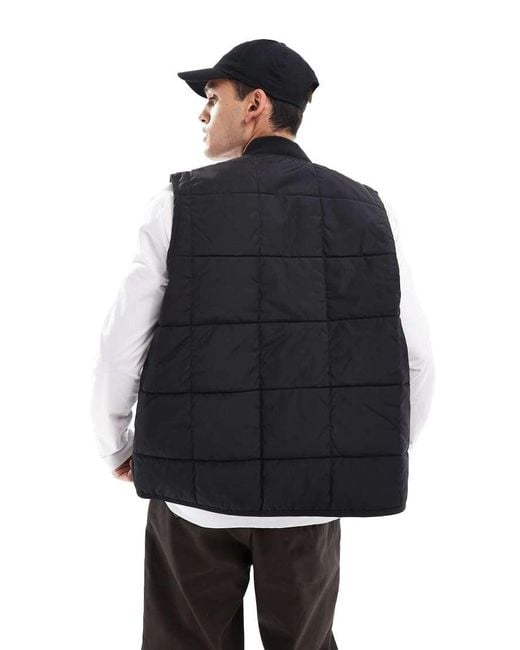 Dickies Blue Thorsby Quilted Gilet for men