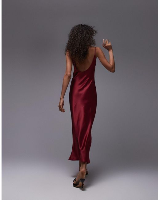 Maxi cami slip dress 2025