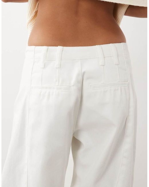Lioness Natural Sideline Barrel Leg Jeans