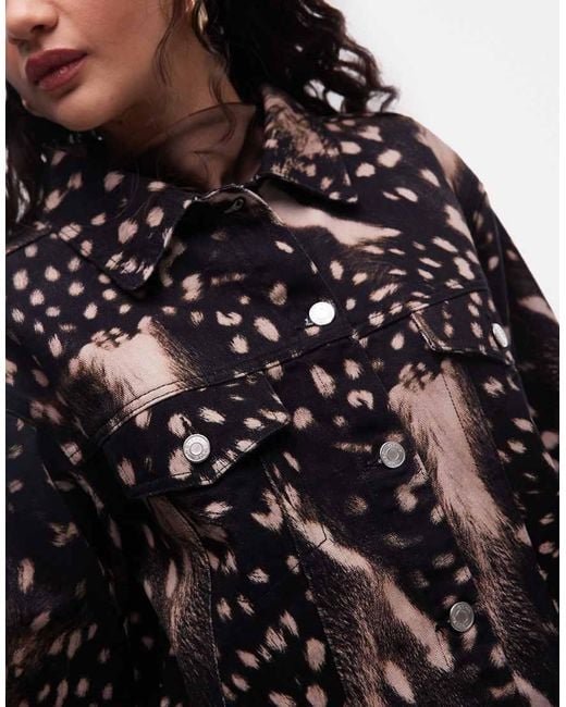 Giacca Western Oversize di ASOS in Black