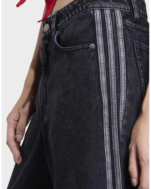 Adidas Originals Blue Firebird Jorts Denim