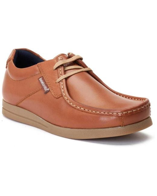 Base London Brown Event Waxy Shoe for men