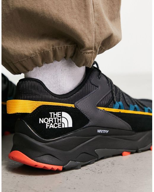 The North Face Black Vectiv Taraval Tech Hiking Trainers for men